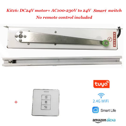 Casement Actuator Window Opener Electric Motor Automatic Close/Open Skylight/Greenhouse Window Operator Optional Wifi Tuya Alexa