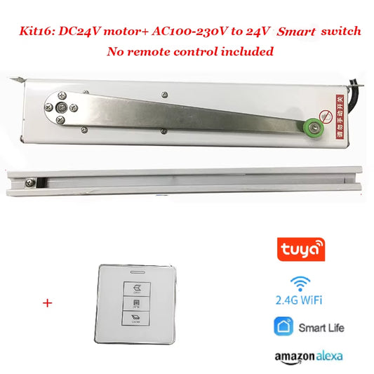 Casement Actuator Window Opener Electric Motor Automatic Close/Open Skylight/Greenhouse Window Operator Optional Wifi Tuya Alexa